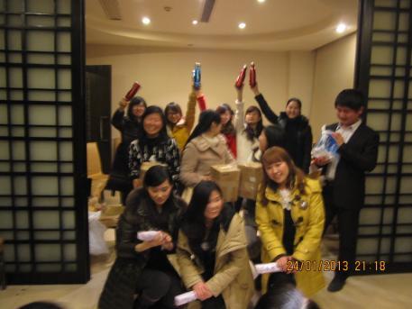 庆祝（RCC武汉公司年会）