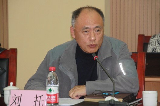 中国艺术研究院建研所所长刘托发言