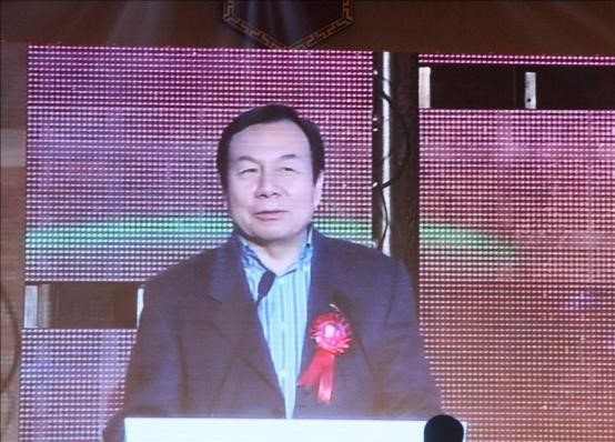 中经联盟荣誉主席、全国政协委员、林达集团董事长李晓林致辞