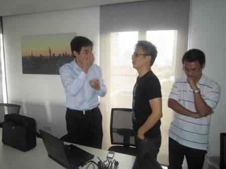会后交流