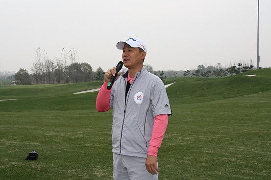 中经联盟常务理事、高尔夫俱乐部主席武辰致辞